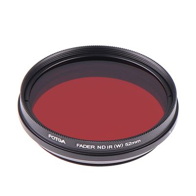 Foto4easy 52mm Infared Filter,Adjustable 530nm to 750nm Infrared X-Ray IR Filter for DSLR Camera Lens