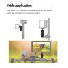 Andoer Dual Ball Head Friction Articulated Arm Monitor Stand 1/4 Inch Standard Screw for Camera Monitor LED Light Microphone Rig Video view 2