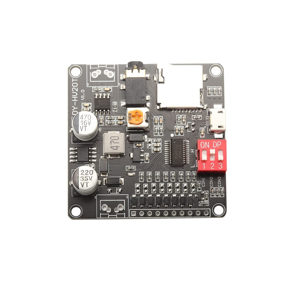 DY-HV20T 12V/24V Voice Playback Module Supporting for Micro SD Card MP3 Music Player