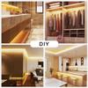 DAYBETTER Warm White LED Strip Light,16.4 ft Dimmable Bright Rope Light,3000K 12V LED Light Strip,Super Bright LED Tape Lights for Bedroom,Kitchen,Mirror,Home Decoration view 4