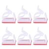 VICASKY 300pcs Adjustable Acrylic Wire Clips for Self-Adhesive Organizers for Use Compatible White view 2