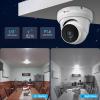 Anpviz 4MP PoE IP Turret Camera with Microphone/Audio, IP Security Camera Outdoor Indoor, Night Vision 50ft, Waterproof IP66, 110 Wide Angle 2.8mm Lens, 24/7 Recording, NDAA, IPC-D3240W-S (U Series) view 2