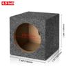Facmogu 6.5in Gray Carpet Speaker Enclosure, Subwoofer Driver Enclosure with Ports for DIY Car or Truck Audio Custom, Car Subwoofer Box with Sound-Absorbing Cotton & Premium Carpeted Finish view 2