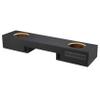 10" Dual Ported Vented Sub Box for Silverado Extended Cab 1999-2006 Subwoofer Enclosure Speaker Box Ground Shaker view 1