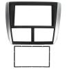 Impreza Radio Trim,Car Stereo Dash Radio Fascia Kit,2DIN DVD Panel Frame Navigation Trim Double Din Dash Kit Bezel for FORESTER Impreza