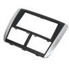Impreza Radio Trim,Car Stereo Dash Radio Fascia Kit,2DIN DVD Panel Frame Navigation Trim Double Din Dash Kit Bezel for FORESTER Impreza view 2