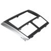Impreza Radio Trim,Car Stereo Dash Radio Fascia Kit,2DIN DVD Panel Frame Navigation Trim Double Din Dash Kit Bezel for FORESTER Impreza view 4