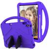 BLCshine Kids Case for iPad 10.2 (2021 2020 2019), Durable Shockproof EVA Protective Case Built-in Handle with Folding Kickstand & Shoulder Strap for iPad 9th/8th/7th Generation 10.2 Inch - Purple view 1