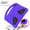 BLCshine Kids Case for iPad 10.2 (2021 2020 2019), Durable Shockproof EVA Protective Case Built-in Handle with Folding Kickstand & Shoulder Strap for iPad 9th/8th/7th Generation 10.2 Inch - Purple view 3