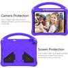 BLCshine Kids Case for iPad 10.2 (2021 2020 2019), Durable Shockproof EVA Protective Case Built-in Handle with Folding Kickstand & Shoulder Strap for iPad 9th/8th/7th Generation 10.2 Inch - Purple view 4