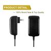 Ddkxndb 5V 2A AC/DC Wall Charger Adapter for VERIZON Ellipsis 8 Tablet 8" 4G Power Cord view 3