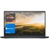 DELL Inspiron Laptop, 15.6" HD Display, AMD Ryzen 5 3450U Processor, 32GB RAM, 1TB SSD, Webcam, HDMI, SD Card Reader, Wi-Fi, Windows 11 Home, Carbon Black view 1