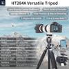 INNOREL HT284A Camera Heavy Duty Tripod CNC Aluminum Alloy Horizontal Tripod 75inch with 44mm Low Gravity Ball Head & Center Column, Multifunction Mount for Camera Video Camcorder, Max Load 44lb/20kg view 2