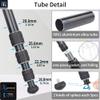 INNOREL HT284A Camera Heavy Duty Tripod CNC Aluminum Alloy Horizontal Tripod 75inch with 44mm Low Gravity Ball Head & Center Column, Multifunction Mount for Camera Video Camcorder, Max Load 44lb/20kg view 3