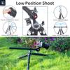 INNOREL HT284A Camera Heavy Duty Tripod CNC Aluminum Alloy Horizontal Tripod 75inch with 44mm Low Gravity Ball Head & Center Column, Multifunction Mount for Camera Video Camcorder, Max Load 44lb/20kg view 4