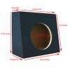 1x Single Sealed Angle 12 Inches Truck Subwoofer Box Enclosure with Thick Heavy Duty MDF - 12" Inches Woofer (1 Piece) view 2