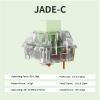 KAILH Box Jade-C Switches for Mechanical Gaming Keyboard DIY, 3pin 50gf Clicky,Compatible for 5pin RGB/SMD hot swappable (Jade-C, 70PCS) view 3