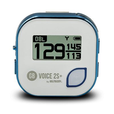 GolfBuddy Voice 2S+ Talking GPS Golf Rangefinder Black/Silver