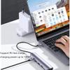 Beyori Portable USB C Hub, 5 in 1 USB Charging Hub Docking Station with 100W PD, 4K HDMI, 2 USB 3.0 Ports, 1000M Ethernet view 3