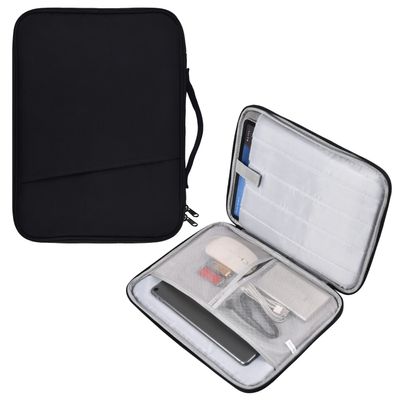 12-12.9 Inch Tablet Sleeve Bag for 12.4" Samsung Galaxy Tab S10+ S9+ Plus/S8+/S7+ Plus/S7 FE,2025 13" iPad Air M3 M2/iPad Pro M5 M4/Pro 12.9"/Microsoft Surface Go 2 12.4"/Pro 11 10 Carrying Case-Black