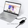 Beyori USB C Hub, Ethernet Adapter USB-C Dock with 1000M Ethernet, 3 USB 3.0 Ports for Laptop, USB Flash Drives, and Mobile HDD view 3