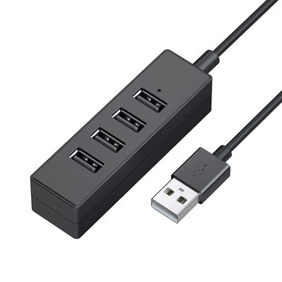 Beyori USB Hub 2.0/3.0 Splitter, 4 Port USB Extender Docking Station Supports Simultaneous Use for Laptop, USB Flash Drives, and Mobile HDD, PC Computer (Color : 2.0, Size : 0.2M)