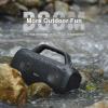 DOSS Extreme Boom Outdoor Bluetooth Speaker with 60W Mighty Sound, Deep Bass, 30H Playtime,10400mAh Power Bank, BT 5.3, IPX6 Waterproof, Portable Strap for Camping, Pool, Beach, Garage, Work view 4