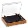 Electrohome Montrose Vinyl Record Player 2-Speed Belt-Drive Turntable, with Audio-Technica Stylus, Speed Control Motor, Built-in Preamp, Wood Plinth, Anti-resonant Platter, Auto-Stop (RR35) view 1