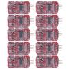 EVTSCAN 5 Pcs Lithium Battery Low Voltage Alarm Sound Light Warning Real Time Detection Battery Voltage Buzzer Alarm for 2S 3S view 2
