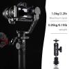 Lanxire Magic Arm Cool Ballhead Double Ball Head Adapter with 1/4 Screw and Cold Shoe Mount - 2 Pack for Cameras, Camcorders, Monitor, Flash, LED Light, Microphone, and More view 3