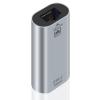 Poyiccot USB C to RJ45 Ethernet Adapter Gigabit, RJ45 Female to USB C Female Adapter, Up to 1000/100/10Mbps Ethernet LAN Network Adapter Compatible for iPad, MacBook Pro, 1Pack view 1