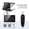 GVM Teleprompter Kit for Digital Cameras/camcorders Portable 18.5'' Teleprompter Kit with Remote Control & App,with 18.5" Android All-in-One Monitor and Carry Case view 2