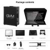 GVM Teleprompter Kit for Digital Cameras/camcorders Portable 18.5'' Teleprompter Kit with Remote Control & App,with 18.5" Android All-in-One Monitor and Carry Case view 4