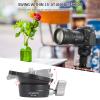 Andoer DY-50 Tripod Leveling Base Panorama Photography Tripod Head Aluminum Alloy 15 Inclination with 3/8 Inch Screw Bubble Level Replacement for DSLR Cameras view 2