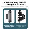 TELESIN Super Clamp Camera Mount with 360 Dual Ball Head, Bike/Bicycle/Motorcycle Handlebar Mount for DJI Osmo Action 6/Osmo Action 5 Pro/Osmo Nano/Action 4 3/Hero 13 12 11 10 9 8 7/Insta 360 X4 X5 view 3