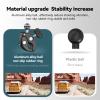 TELESIN Super Clamp Camera Mount with 360 Dual Ball Head, Bike/Bicycle/Motorcycle Handlebar Mount for DJI Osmo Action 6/Osmo Action 5 Pro/Osmo Nano/Action 4 3/Hero 13 12 11 10 9 8 7/Insta 360 X4 X5 view 4