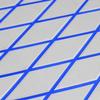 KT GuoMei 102.3" X45.2 Diamond Pattern Sea Deck Self-Adhesive Boat Flooring Eva Foam Decking Marine Non-Slip for Motorboat Fishing Boat Yach (Light Gray and Blue, 102.3" X 37.7") view 3