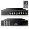 4-Channel 1080P HD Quad Video Processor - Image Switcher Multiplexer for AHD CVI TVI CCTV Security Cameras - Digital Zoom, Video Freezing, Loss Alarm Functions view 1