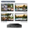 4-Channel 1080P HD Quad Video Processor - Image Switcher Multiplexer for AHD CVI TVI CCTV Security Cameras - Digital Zoom, Video Freezing, Loss Alarm Functions view 2
