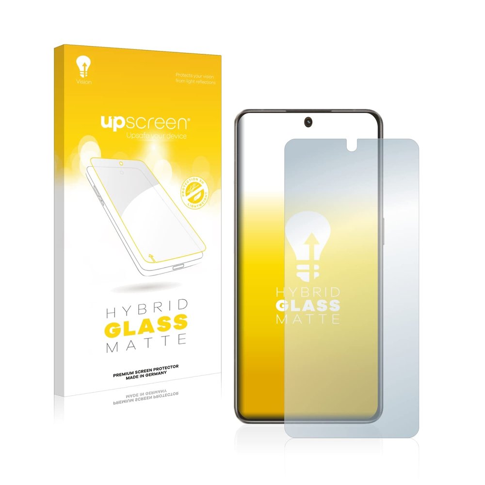 upscreen Matte Screen Protector Glass Film compatible with realme GT2 Explorer Master - Anti-Glare, Anti-Fingerprint, 9H Glass Protection