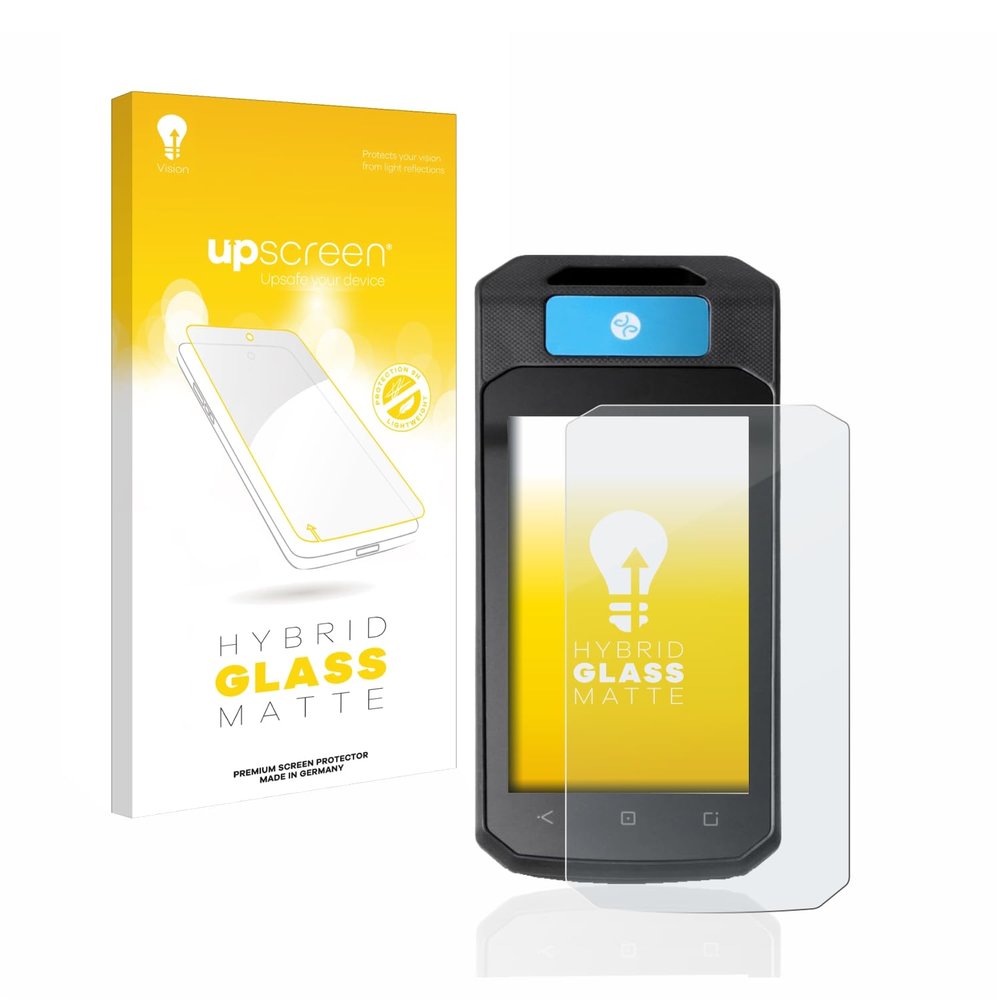 upscreen Matte Screen Protector Glass Film compatible with Accu-Chek Insight mit DBLG1 - Anti-Glare, Anti-Fingerprint, 9H Glass Protection