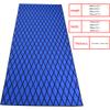 KT GuoMei 102.3" X45.2 Diamond Pattern Sea Deck Self-Adhesive Boat Flooring Eva Foam Decking Marine Non-Slip for Motorboat Fishing Boat Yach (Blue and Black, 102.3" X 37.7") view 4