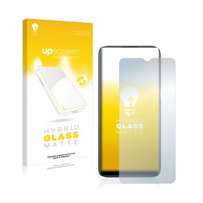 upscreen Matte Screen Protector Glass Film compatible with realme C11 2021 - Anti-Glare, Anti-Fingerprint, 9H Glass Protection