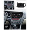 ZYLR Double Din Car Stereo 9 Inch Car Audio Bluetooth Radio in-Dash Navigation Player for KIA Optima 2011-2014 Sat GPS Nav with Backup Camera/Carplay/4G/Wifi/SWC/FM/RDS,4g+64g view 2