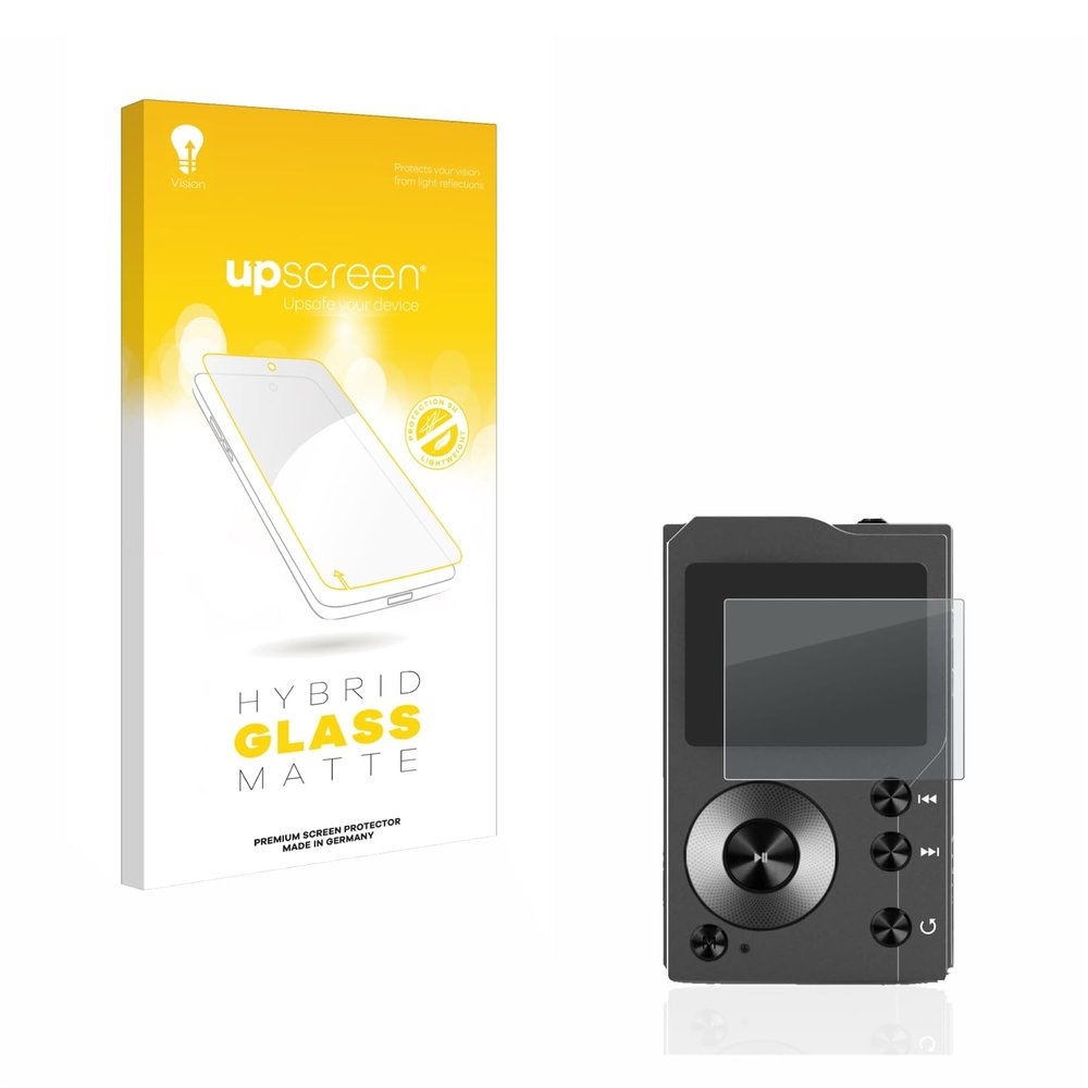 upscreen Matte Screen Protector Glass Film Compatible with Surfans F20 - Anti-Glare, Anti-Fingerprint, 9H Glass Protection