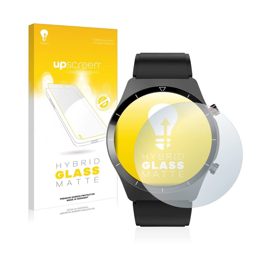 upscreen Matte Screen Protector Glass Film compatible with Hatieo ST5 - Anti-Glare, Anti-Fingerprint, 9H Glass Protection