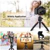Andoer H20 Mini Tabletop Tripod Portable Foldable Phone Camera Tripod Stand with Removable Ball Head with 1/4 Inch Screw view 2