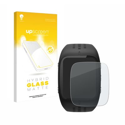 upscreen Matte Screen Protector Glass Film compatible with Polar M430 - Anti-Glare, Anti-Fingerprint, 9H Glass Protection