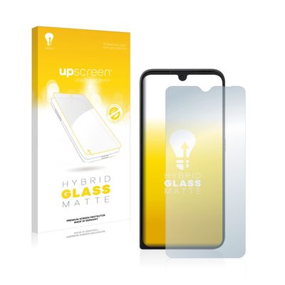 upscreen Matte Screen Protector Glass Film Compatible with Motorola Defy 2021 - Anti-Glare, Anti-Fingerprint, 9H Glass Protection
