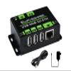 waveshare Industrial ETH USB HUB 3xUSB Ports Compatible with USB 2.0/1.1 1xEthernet RJ45 Port 10/100M Adaptive, Multiple Protection Circuits Multiple OS Support, Plug & Play view 1